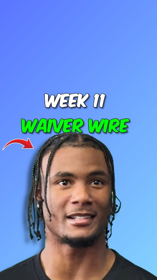 Week 11 Waiver Wire Pickups🏆⬇️

Adonai Mitchell – seeing a boost in usage and flashing real breakout potential.

Tez Johnson – target volume rising fast — a weekly flex with upside.

Cade Otton – dependable TE option with steady red-zone work.

Parker Washington – carving out a consistent role, must-add in deeper leagues.

Colston Loveland – emerging playmaker at TE, worth stashing everywhere.

Trey Benson – explosive back gaining touches — perfect late-season pickup.

#FantasyFootball
#FantasyFootballAdvice
#fantasyfootballnews
#FantasyFootballTips #FantasyFootballLeague