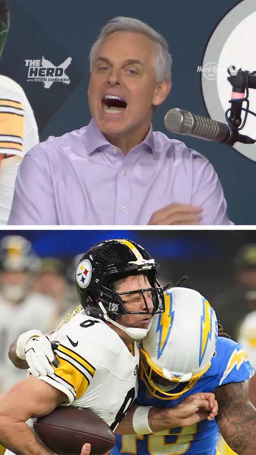 What’s wrong with the Steelers? @colincowherd has an idea 👴