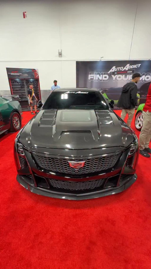 Is this the coolest CT5V blackwing on the streets? #cars #auto #sema #cadillac