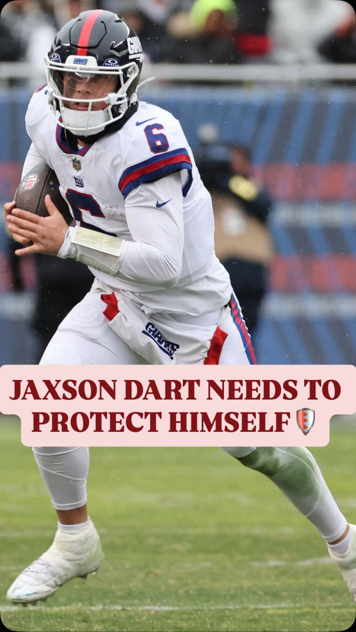 Jaxson Dart has been evaluated for a concussion 4 times during his rookie season. Is his style of play sustainable? 

#nfl #giants #fyp #bigblue #jaxsondart