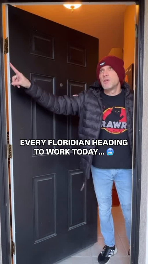Definitely refreshing but soooo cold ⛄️

#coldfront #winter #cold #Tampa #tampabay #florida #brianfink #fun #funny #reels #explorepage