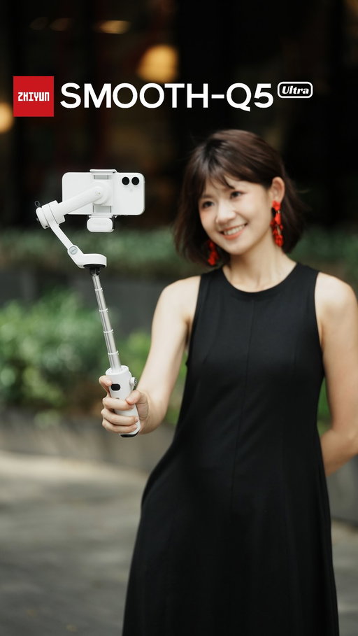 ZHIYUN Smooth Q5 Ultra - Your Intelligent Director

✨Enjoy a high-end experience from the start
✨AI wireless follow-up shooting upgrade
✨Master a new shooting experience

🔗Link in bio

#zhiyun #zhiyunsmooth #smoothq5ultra #newproductlaunch #zhiyungimbal #gimbal