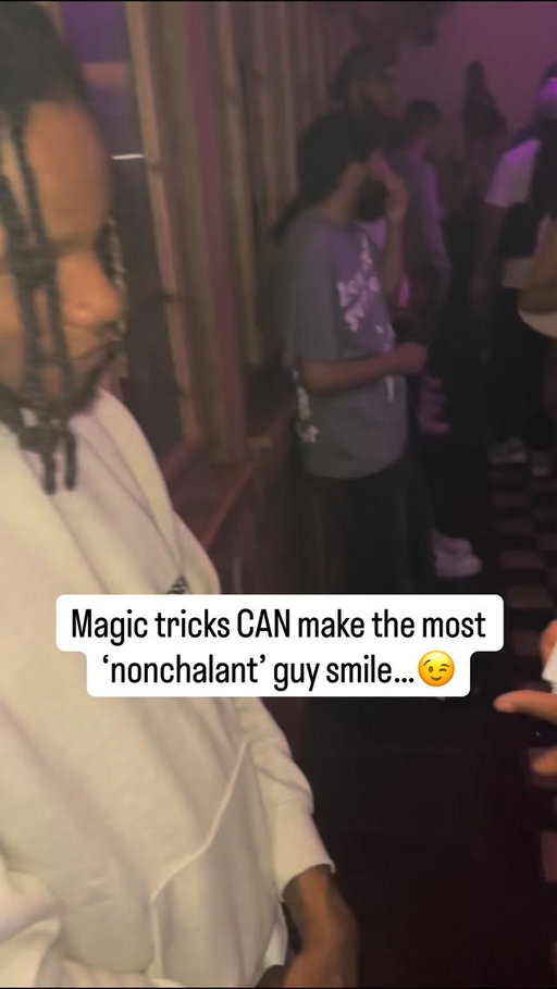 Hope you enjoyed the magic @youngsteflon 

#magictrick #magic #youngsteflon #nonchalant