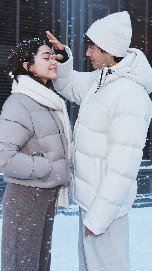 The Super Puff™ 🤝 keeping romance alive in winter. @naileadevora @joeandohirsh