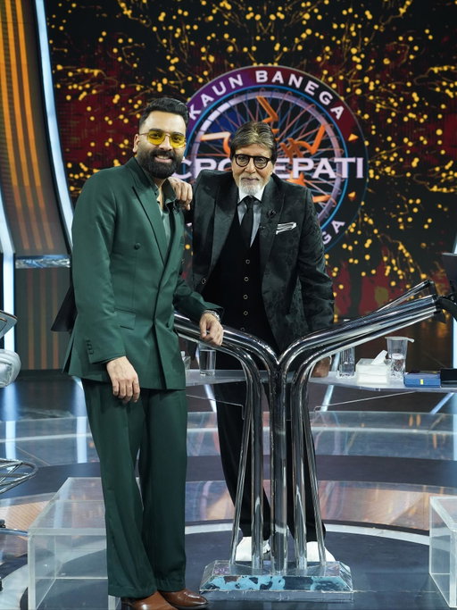 when AB met AB 
@amitabhbachchan 
dekh lena episode guys, UPSC ki tayyari thodi si to kaam aagyi