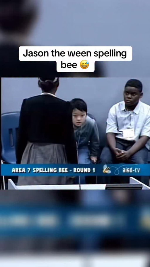 I was a spelling bee DEMON 🤓