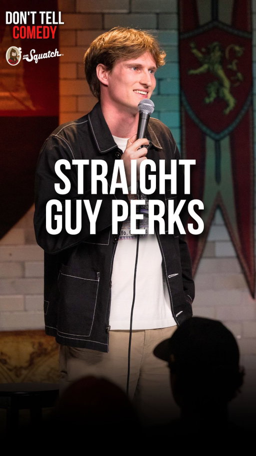 “Straight Guy Perks” 🎤: @alistairogden 

Your soap is a joke! Upgrade your personal care with @drsquatch

🎥: @departurefest

#donttellcomedy #standup #comedy #jokes #funny #lactoseintolerant #dietaryrestriction