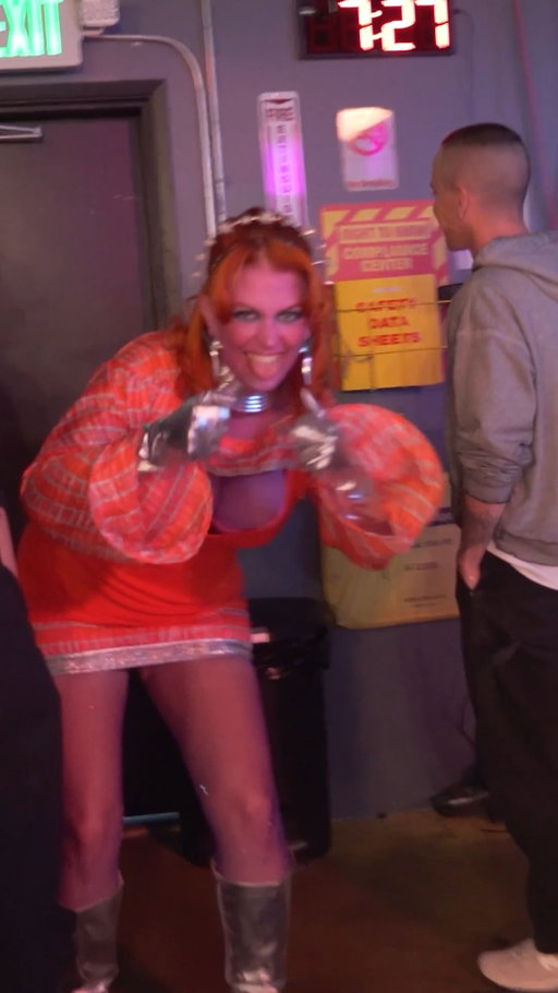 Don't worry, @emflemily had the #GoodMythicalMorning crew gagged too. 😆 
ICYMI, you can NOW watch #GoodMythicalEvening on demand till November 16! You can also catch GME BTS moments like this on the @mythicalsociety!