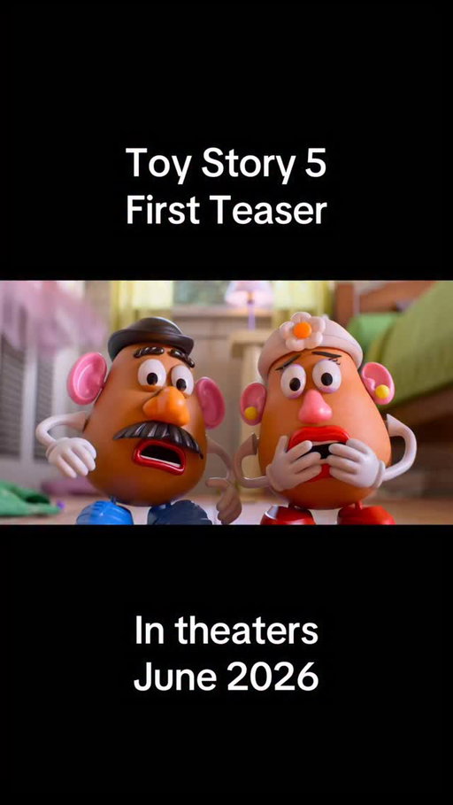Watch the first teaser for #ToyStory5 - in theaters June 2026.