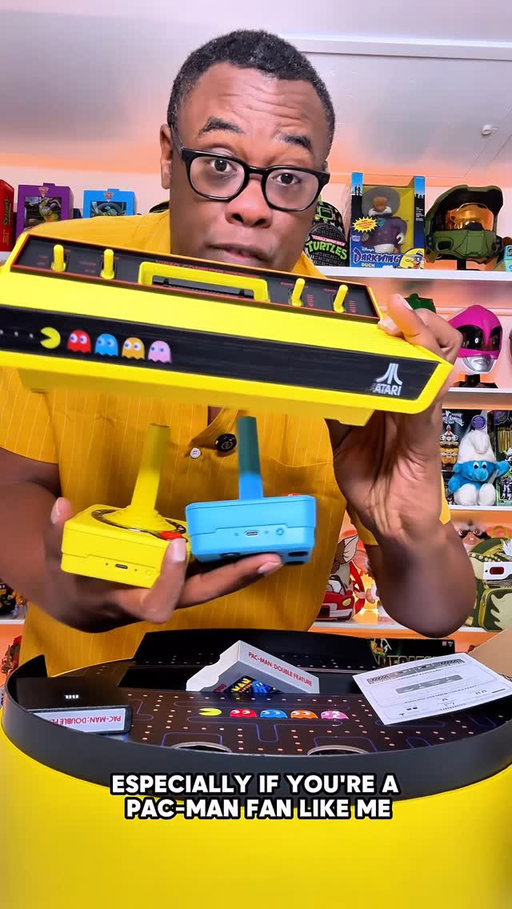 Pac-Man Atari 2600+ Pac-Man Edition Retro Console Unboxing. Thanks @atari @officialpacman for this amazing gift that took me back to my childhood. #pacman #atari #atari2600 #atari7800 #retro #nostalgia #80s #unboxing