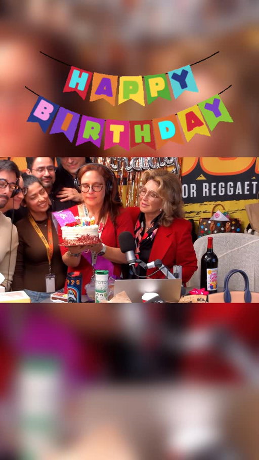 ¡El behind-the-scenes completo 🤩🥳🎂!
Recuérdense que estamos en vivo en nuestro canal de YouTube, de lunes a viernes de 7am a 10am 🎥🎙️