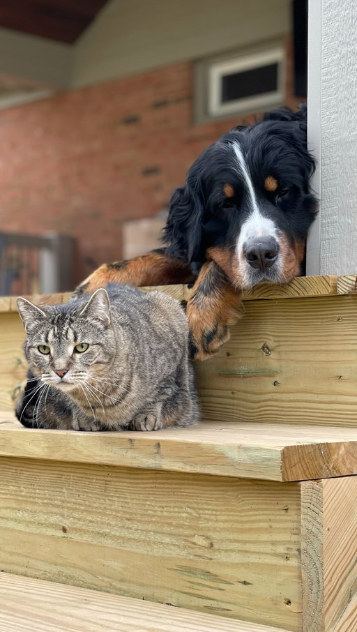 Over the weekend, we had to say goodbye to our sweet cat, Sullivan💔

Though Sullivan wasn’t largely featured on our social media accounts, he was such a huge part of our family. He was sweet with just the right amount of spice, undoubtedly the boss of the house… and the berners knew it. Every one of our dogs loved him, and he loved them right back.

When Sullivan was diagnosed with lymphoma a little over two years ago, we weren’t sure how much time we’d have with him. We are forever grateful for the extra two years we got to spend together, thanks to our incredible GP veterinarian and Sully’s veterinary oncologist. Those two extra years were such a blessing, though no amount of time could ever be enough.

“How lucky I am to have something that makes saying goodbye so hard.”

Sullivan and his stoic presence in our home will always be missed💜🌈

#rainbowbridge #dog #cat #bernesemountaindog