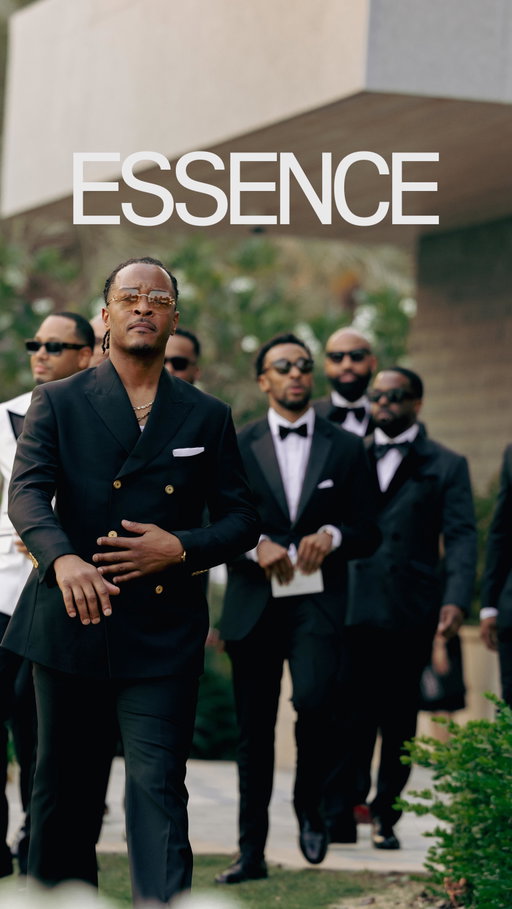 The most epic Groom entrance! It’s only right @tip brought @terrencej out 🙌🏽