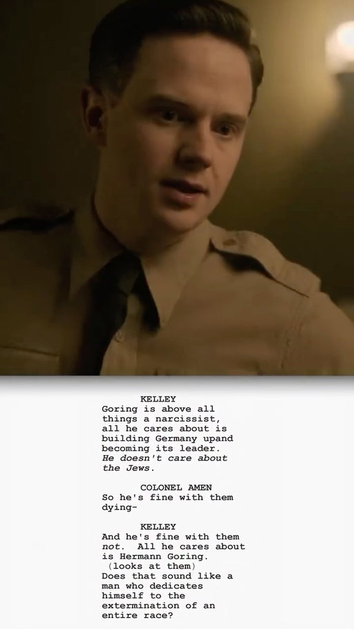 Rami Malek stars as a WWII psychiatrist examining Nazi war criminals, tasked with determining whether Hermann Göring (Russell Crowe) is fit to stand trial. NOW PLAYING across Canada, only in theatres.