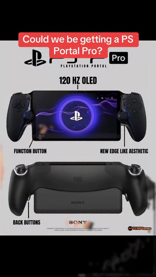 If the rumors are true, we could be a getting a #PlaystationPortalPro before GTA 6 how funny! #kahlagaming #kahlatech #fypシ