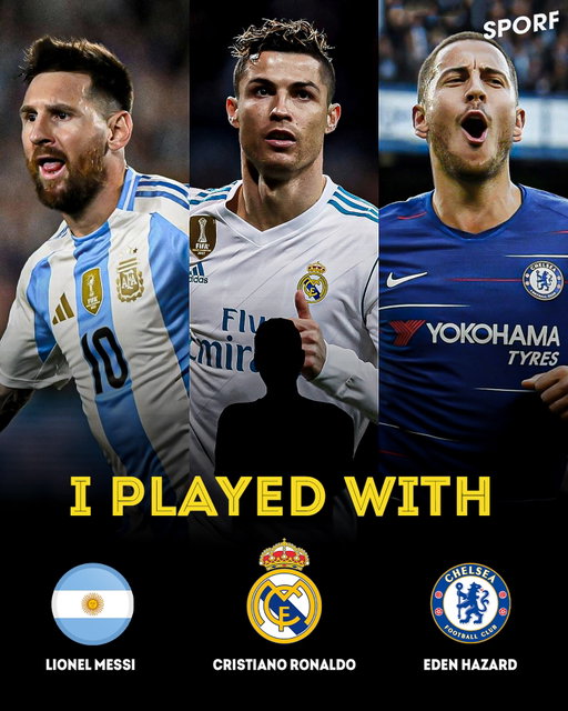He’s shared the pitch with Messi, Ronaldo, and Hazard — but who is he? 👀