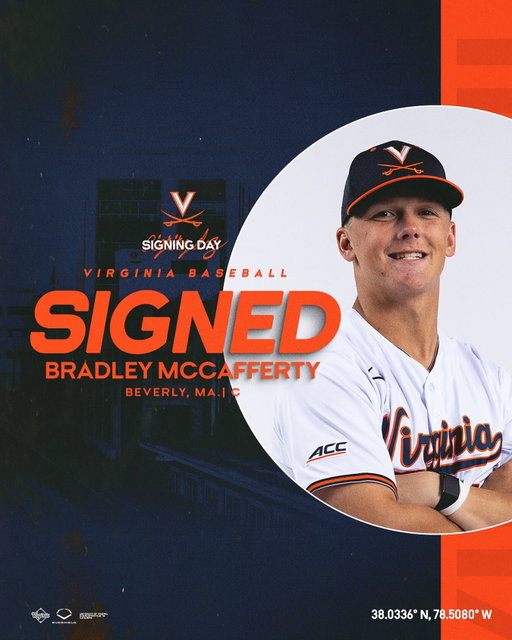 Officially signed! Thank you to Coach Pollard and the entire UVA staff, as well as everyone who has supported me along the way—can’t wait for the future as a Hoo! 🧡💙 #GoHoos #UVA 

@uvabaseball @austinprepbaseball @mattfeld612 @shownewengland @thestableharvard