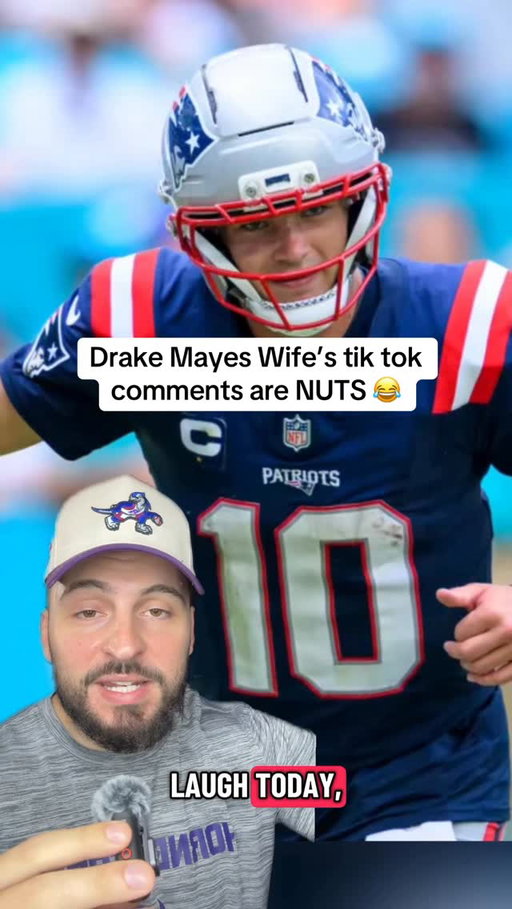 The Drake Maye love in New England is REAL 😂🔥

#nfl #patriots #drakemaye