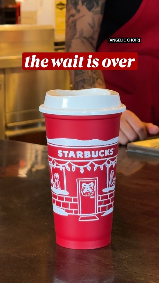 red cup day returns 11/13! consider it a little treat for your little treat. get a free, reusable red cup with the purchase of a holiday drink.

get your limited-edition reusable red cup with the purchase of any holiday handcrafted beverage — while supplies last, at participating U.S. & Canada stores.