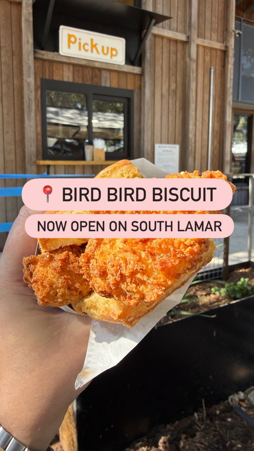 📣 New location alert 📣 The BEST BISCUIT SANDWICH has made its way to South Lamar 🐔

@birdbirdbiscuit has opened its 3rd location at 📍 2121 South Lamar blessing you south Austin folks with the best biscuit sandwiches you’ll ever have (trust me)!

My order 100% of the time - sorry but I can’t switch - is the Queen Beak 🐓! If you love a solid southern biscuit, with a giant piece of perfect fried chicken, drizzled with a spiced black pepper honey and a nice layer of bacon-infused chipotle mayo, what are you waiting for??!? 🏃🏽‍♀️ to their new spot (right by Uncle Nicky’s and Loro) and order one today! Their dough doughs are beyond amazing - perfect little doughnut holes dredged in cinnamon and sugar that pair so well with a nice cup of coffee or a little something sweet after that spice 🌶️.

Thanks for having me over to check out your new spot. Congrats on @birdbirdbiscuit # 3!
-
#nowopen #breakfast #brunch #friedchicken #biscuit #atxbesteats #keepaustineatin #atxfood #hosted #austintx Biscuit sandwich, best breakfast, fried chicken