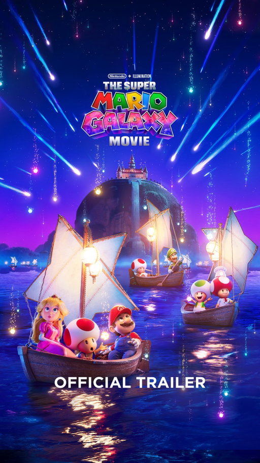 The Galaxy awaits. The official trailer for The Super Mario Galaxy Movie is here. Only in theaters April 2026.