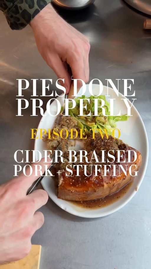 Pies done properly: Ep.2 
Cider braised pork, with sage sausage stuffing lid!

#bakingpies #homebaker #pieart #homemadepie #fromscratch #bakinglove #homecooking #bakingfun #piesofinstagram #bakingtime #dessertlover #pastrylove #bakedwithlove #homebaked #comfortfood #bakinginspiration #sweettooth #bakingtherapy #madefromscratch #bakersofinstagram #bakingjoy #homemadegoodness #piecrust #desserttable #bakinglife #homechef #cozybaking #pieperfection #ilovebaking