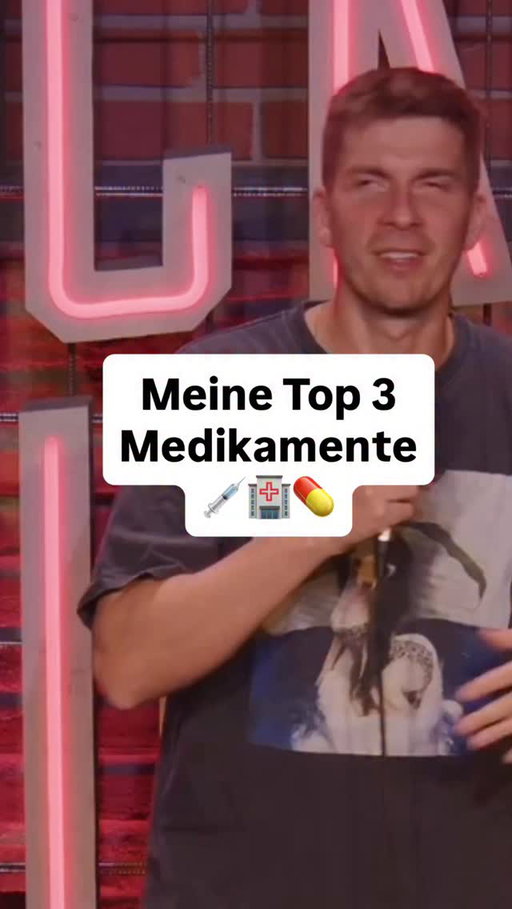 Da gibt‘s doch was von Ratiopharm?!😅🤷🏼‍♂️
#comedy #standup #fy #gesundheit