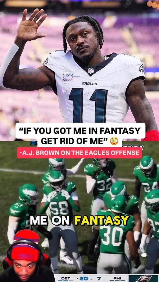 A.J. Brown is fed up with the Eagles offense