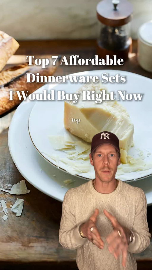 These are the top 7 affordable dinnerware sets I would buy right now

Comment Dinner to get a link!
@potterybarn 
@lenox 
@westelm 
@hawkinsnewyork 
@anthropologiehome 
@costanovatableware 

#productdesign #top7recs  #dinnerware