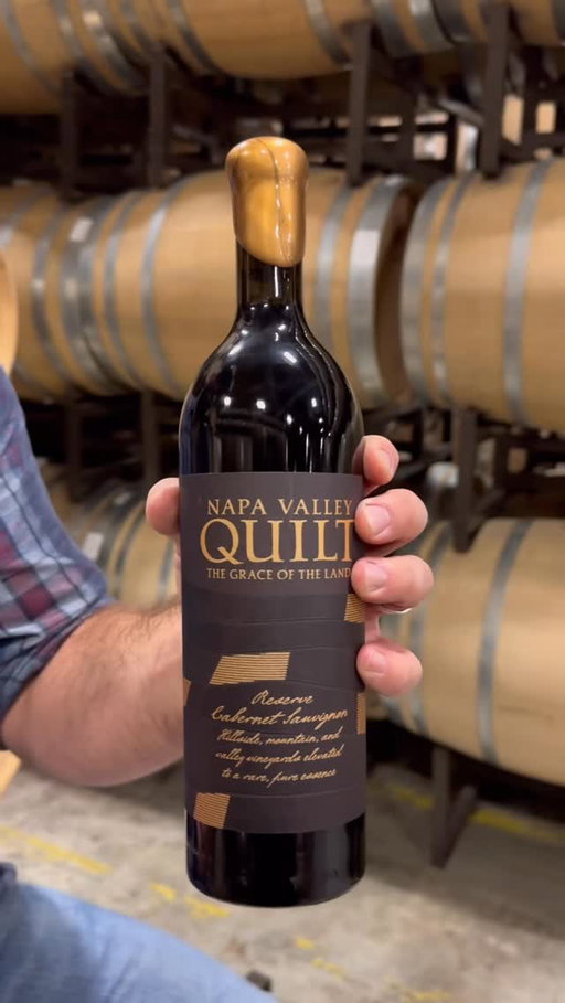 @joethewinemaker opens our 97 point score Napa Valley Cabernet Reserve. Have you tried it?