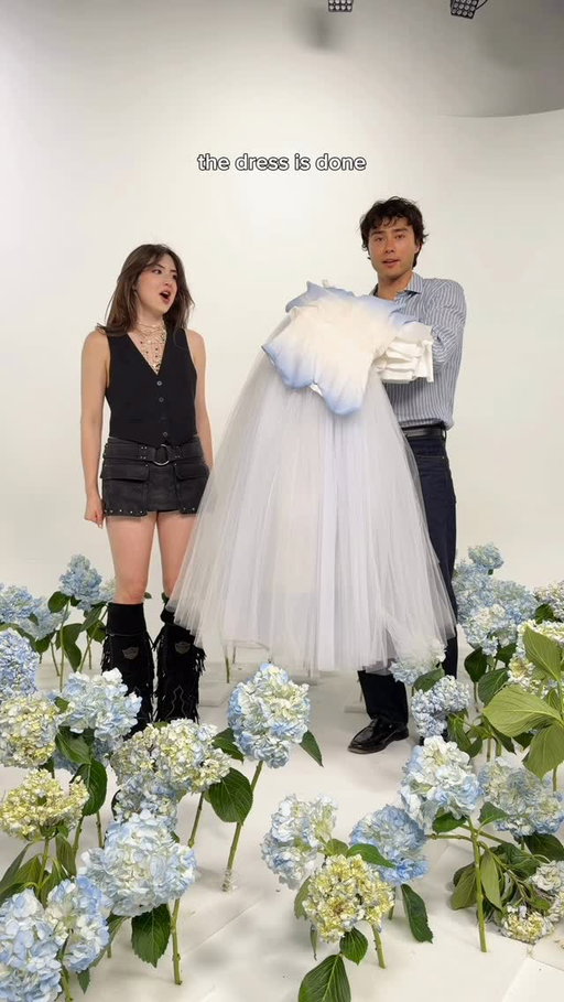 how to make a dress w/ @microsoft for @_sophiesilva_ try @microsoft365 for free #microsoft365partner
