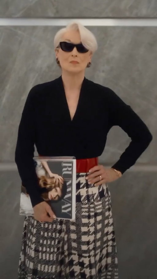 Gird your loins! We’ve finally been blessed with the very first teaser for “The Devil Wears Prada 2.” Head to the link in our bio to watch the full video and to read all 27 thoughts one Vogue writer had while watching it.