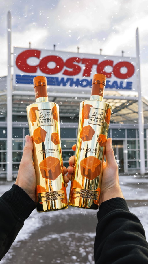 Incase you haven’t heard… Au Vodka Sticky Toffee is NOW available in COSTCO 🤯🏆 Limited numbers, RUN don’t walk 🏃💨 #auvodka