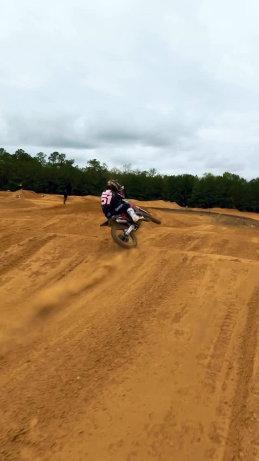 Ripping it up on the 250 2-stroke @mtfmx with  @carsonbrown_910 going head-to-head go watch the full video now #linknabio