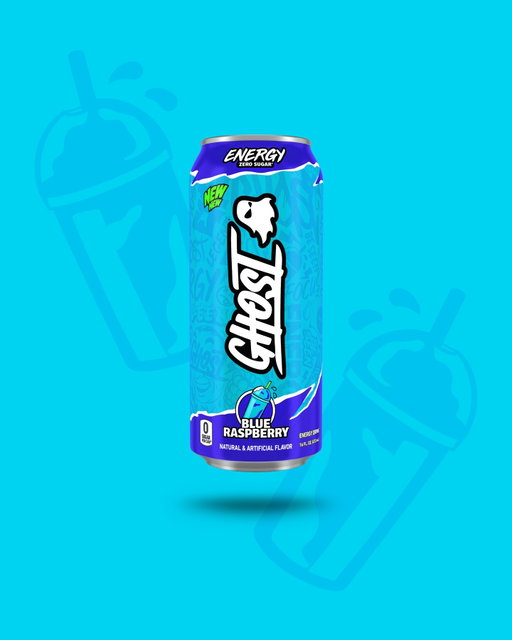 Slushie vibes. Not your average brain freeze 🥶

Be one of the first to cop a GHOST® ENERGY "BLUE RASPBERRY" by entering to SECURE A CAN on the GHOST® App on Wednesday, November 19th at 12PM CT (US only).