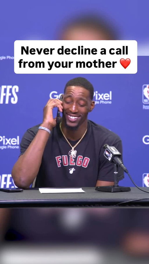 This Bam Adebayo moment is too wholesome 🥰