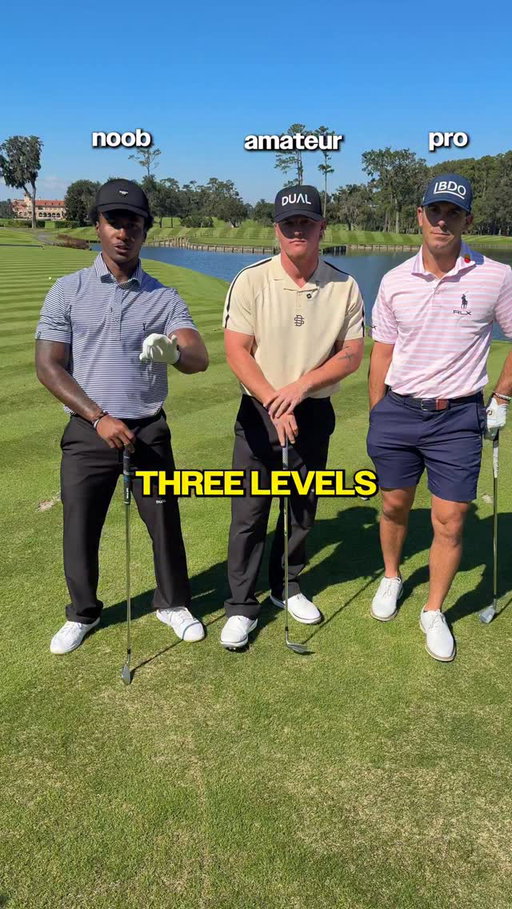 Noob vs Amateur vs Pro on Hole 17 at TPC Sawgrass, who do y’all got? 👀
•
•
•
#golf⛳️ #golfswing #progolfer