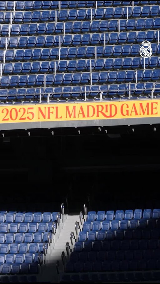 🏈 Not long to go now…
🏟 ¡Ya queda poco!
📍 @Bernabeu