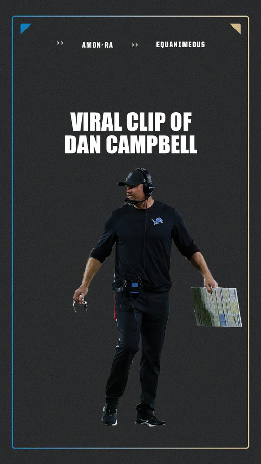 @amonra_stbrown breaks down what really happened on the viral clip of Dan Campbell reacting before the Jameson Williams touchdown 🏈