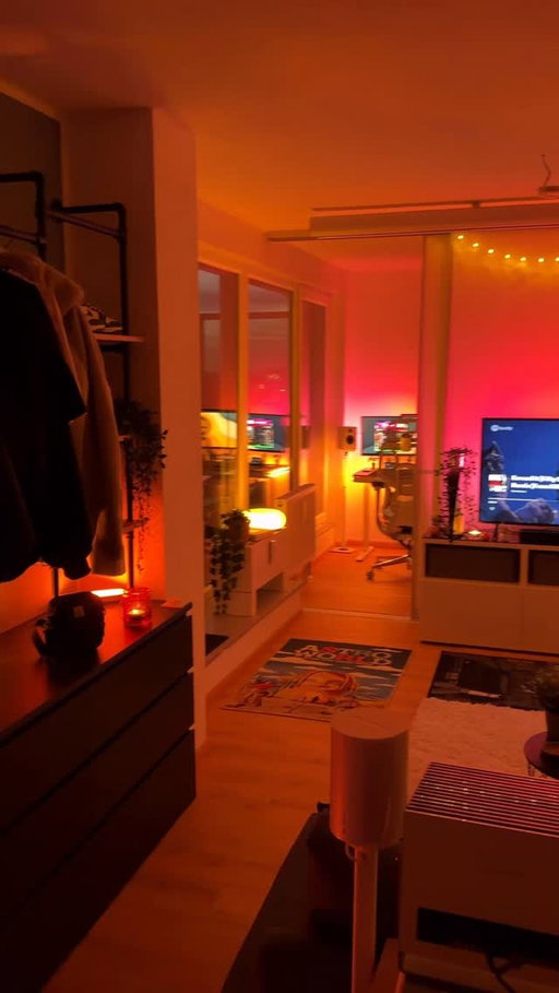 cozy evening apartment tour

#roominspiration #vibes #roomtour #apartment #hometour #roomideas #interiordesign #homelighting #moodlighting #livingroomdesign #roomdecor #cozysetup