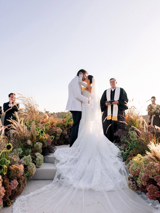 The Childresses!!!! 

Honored to have our wedding featured in @vogueweddings 
So excited to finally share everything from our special weekend!

Design + Planning @hautefetes 
Photography @josevilla 
Dress: custom @galialahav 
Video @cordes_studio 
Venue: @calaviespa
Florals: @sirenfloralco