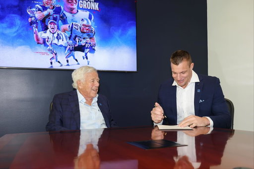 Today was truly a special day at Gillette Stadium. We made the decision to execute a one-day contract immediately to fulfill a wish on behalf of my dear friend and philanthropist who recently passed away, Susan Hurley. Thanks to her she made the Gronk Playground possible. 

I want to extend my sincere thanks to Robert Kraft (RKK), the Patriots organization, and all the media who attended today. Reliving the memories of my career here and seeing so many familiar faces was a tremendous boost. From the touchdowns and the roaring fans to the crazy blocks thrown, to slipping my number to the #1 Patriots cheerleader and all the moments in the locker room—being able to relive it all is what made today so special. 

My career started here in 2010 and it only made sense to conclude here. I look forward to seeing everyone at the game tomorrow night. Perhaps they’ll put me in for a fade route if Drake Maye needs another touchdown!

With all that said, I’m excited for what’s to come in the future. Thank you to everyone who was part of my journey here. I will see you in the lighthouse tomorrow night! #Patriot4Life !!