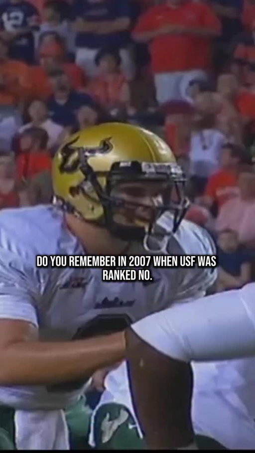 Remember when USF was ranked #2?! 😳

#football #cfb #collegefootball