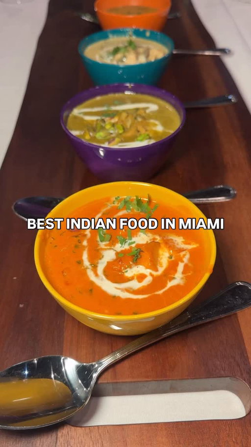 This is the best Indian food in Miami. Bar naan.

With multiple locations across town, @ashoka_miami is doing things differently. From Butter Chicken Poutine to Burrata Chaat and even Pistachio Curry…my mind was truly blown 🤯

Pro Tip: ask the chef what off menu items he’s cooking up and get ready for some fun surprises.

#miami_foodporn