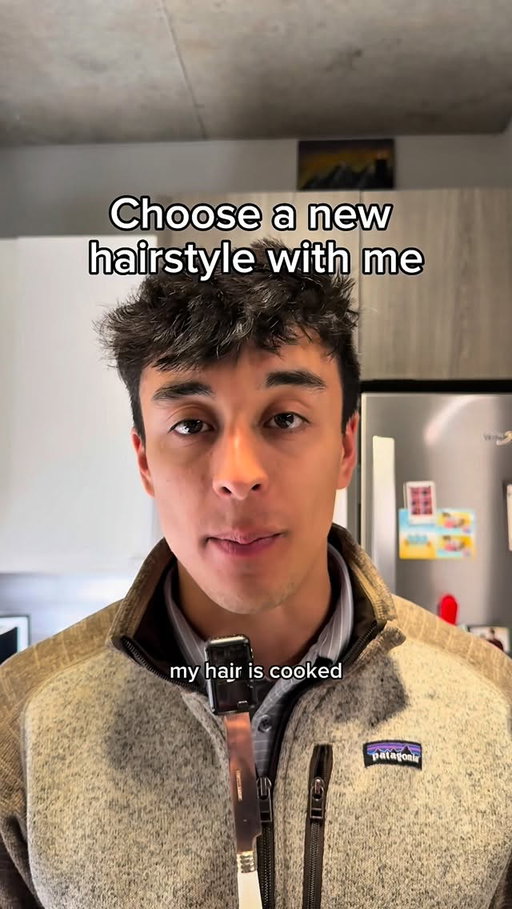 Choose a new hairstyle with me #hairstyle #hair #hairloss #haircut #newhair #vlog