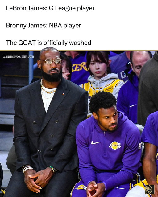LeBron has been sent to the G League … on a rehab assignment

#nba #basketball #lakers #losangeles #lalakers #lebronjames #lebron #nbamemes