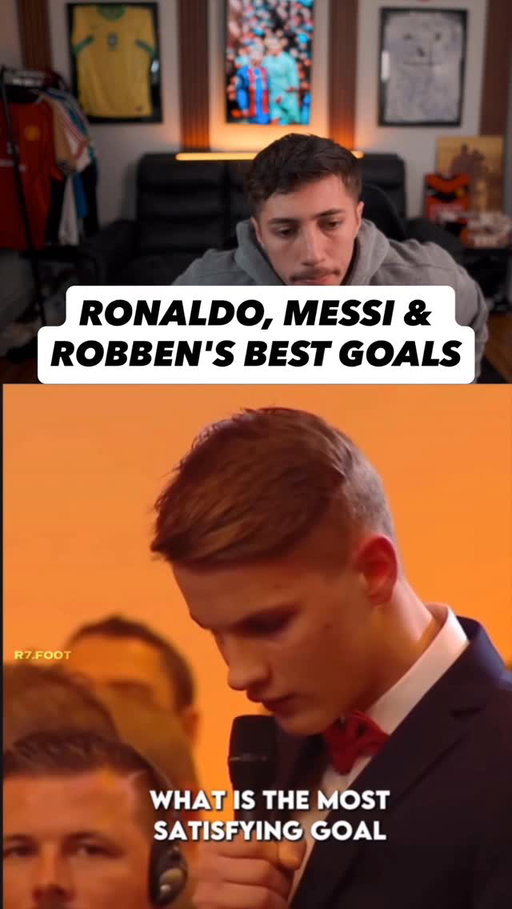 was not expecting that answer 😭

#ronaldo #messi #goat #football #ballondor