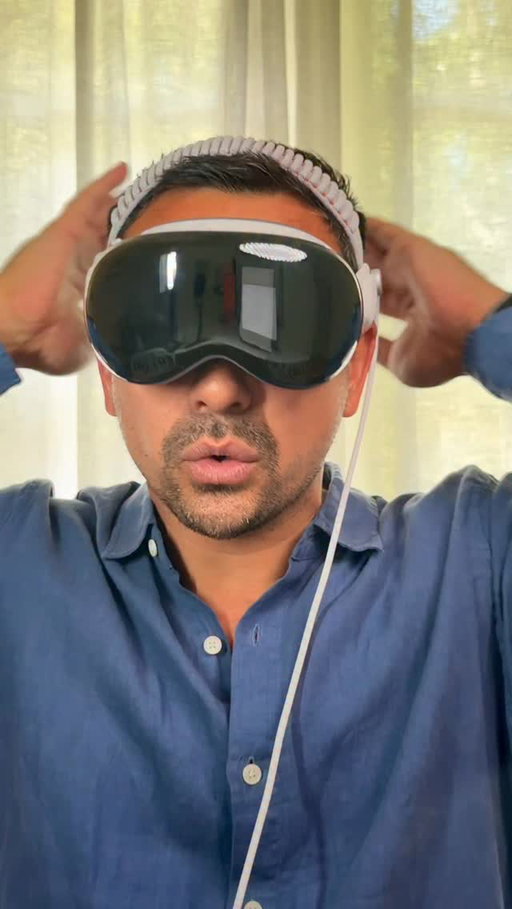 I finally had some time to try the new @apple Vision Pro with the M5 chip

The magic for me is how it drops you back into old moments LIKE THE DAY I MET SERENA WILLIAMS 😮😭🎾and gives those tired photos a whole new feel. The same snaps you have scrolled past for years suddenly feel like little windows you can lean into.

It can turn a lot of regular 2D photos into “spatial” scenes, adding depth so it feels more like looking through a window than a flat screen. Yes you can do spatial photos on recent iPhones too, but in the headset it fills your whole view and my brain just believes it.

Under the hood, the M5 chip does the heavy lifting to build that depth quickly, while a helper chip called R1 keeps the picture locked to your head movement in real time. Two tiny micro-OLED screens pack more detail than a 4K TV per eye and refresh up to 120 times a second, which for me is why it feels so natural.

So yes, it is basically a very expensive nostalgia machine. But when an old photo suddenly feels like you are standing inside it again, it is hard not to be a bit sentimental.

More thoughts to come ...

#applevisionpro #tech #spatial