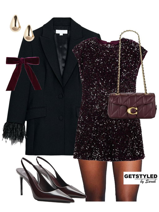 Christmas party outfits in burgundy 🍇✨ Comment: SHOP and I’ll send you the links to shop from! 

Which one is your favourite look? 👀 
.
.
.
#christmaspartyoutfit #partyseason #holidayoutfit #styling #winterstyle #winterfashion #christmasoutfits #styling #stylist 
Christmas party outfits ideas 2025, holiday season, fashion stylist, styling, burgundy party outfits