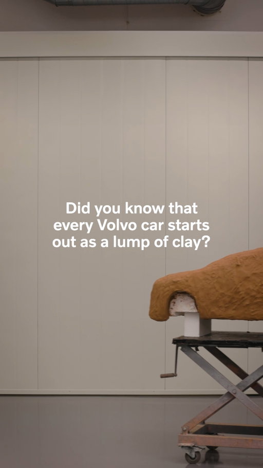 Every Volvo has a soul of clay. In our secret clay studio in Gothenburg, Sweden, a small group of skilled craftsmen work to knead, grind and polish the car design of the future. We were given an exclusive visit.